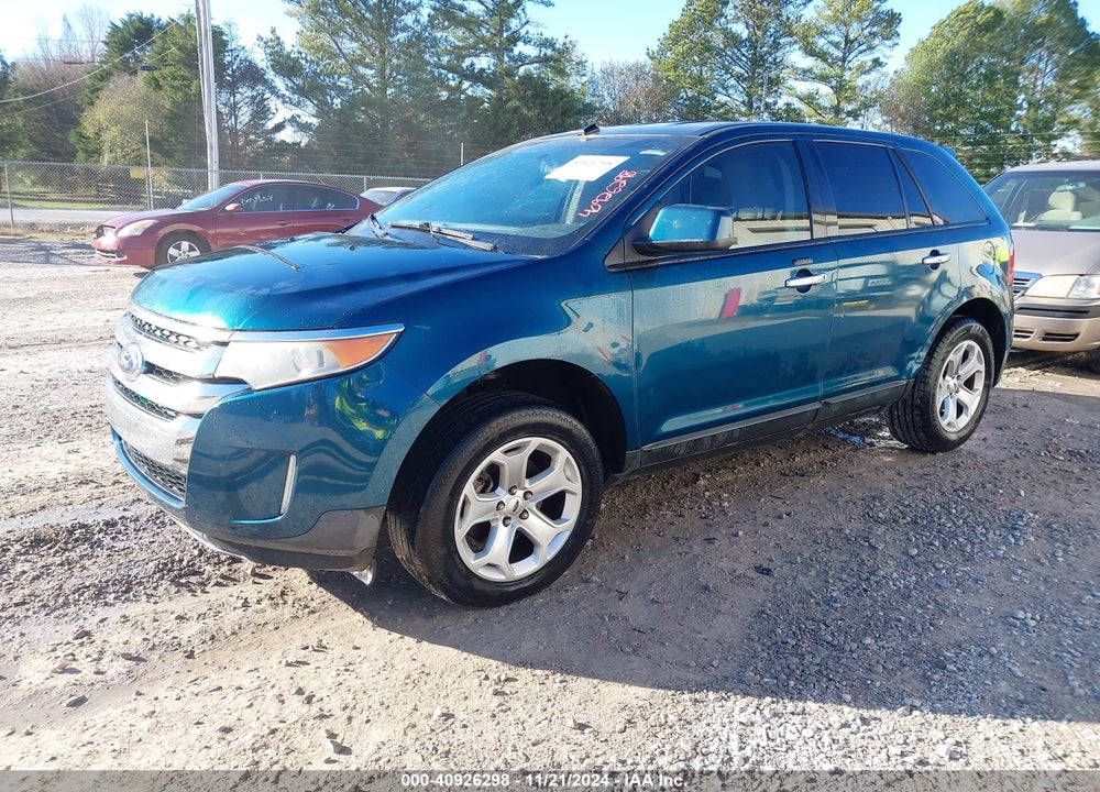 2011 FORD EDGE SEL VIN: 2FMDK3JC4BBA21856