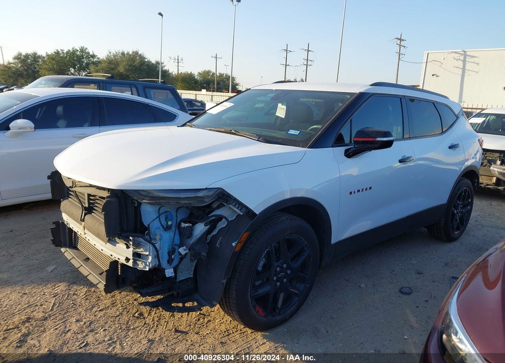 2022 CHEVROLET BLAZER FWD 2LT VIN: 3GNKBCR42NS134316