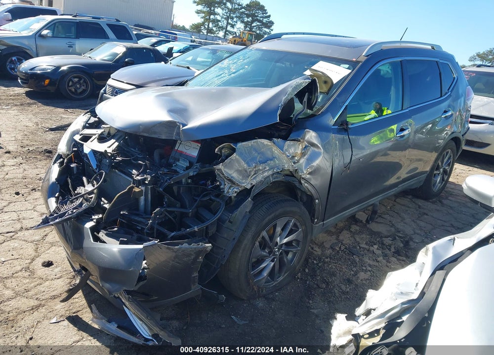 2016 NISSAN ROGUE SL VIN: 5N1AT2MTXGC894671