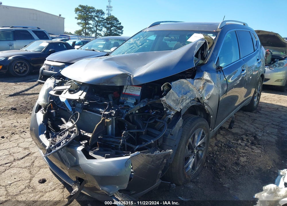 2016 NISSAN ROGUE SL VIN: 5N1AT2MTXGC894671