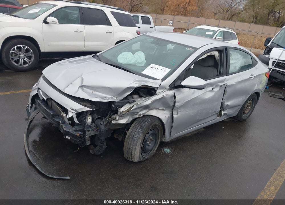2016 HYUNDAI ACCENT SE VIN: KMHCT4AE8GU032649