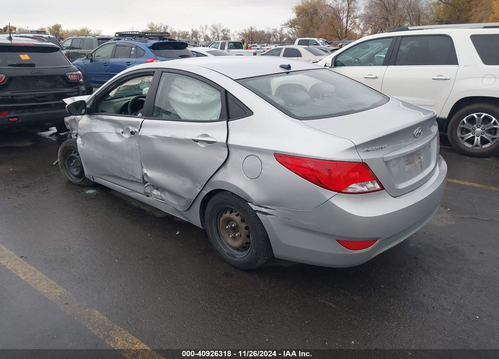 2016 HYUNDAI ACCENT SE VIN: KMHCT4AE8GU032649