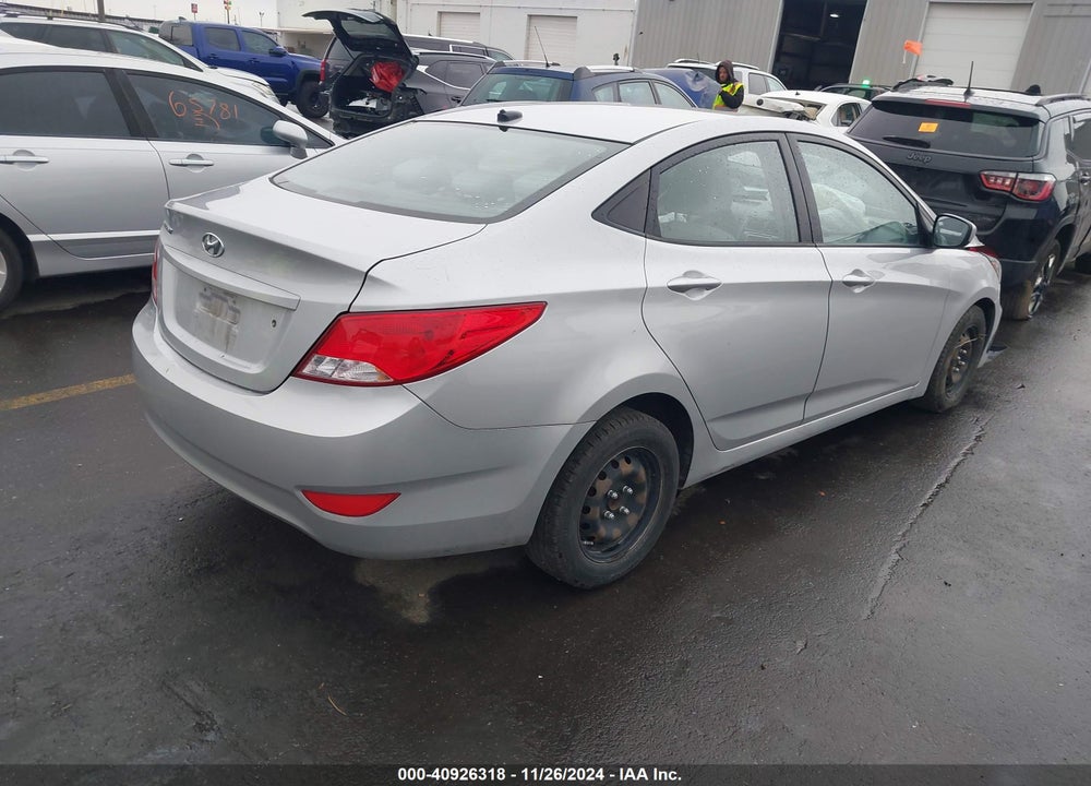 2016 HYUNDAI ACCENT SE VIN: KMHCT4AE8GU032649