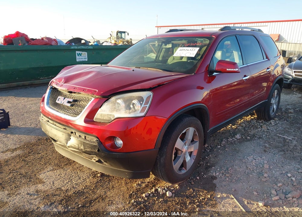 2012 GMC ACADIA SLT-1 VIN: 1GKKRRED3CJ346836
