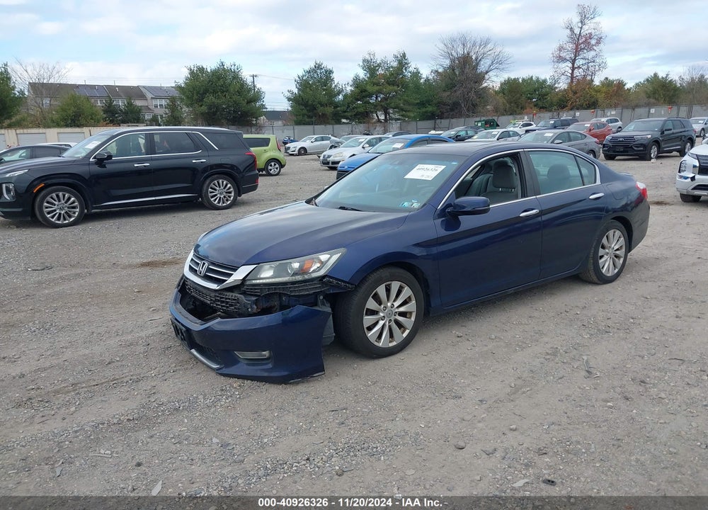 2013 HONDA ACCORD EX-L VIN: 1HGCR2F81DA080499