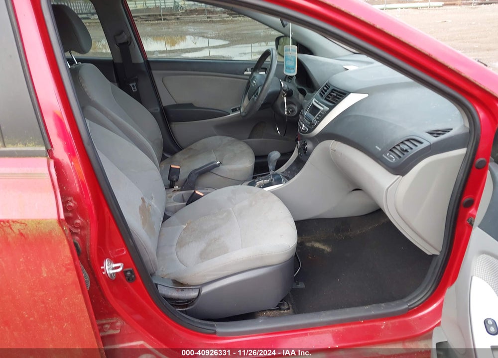 2014 HYUNDAI ACCENT GS VIN: KMHCT5AE6EU141551