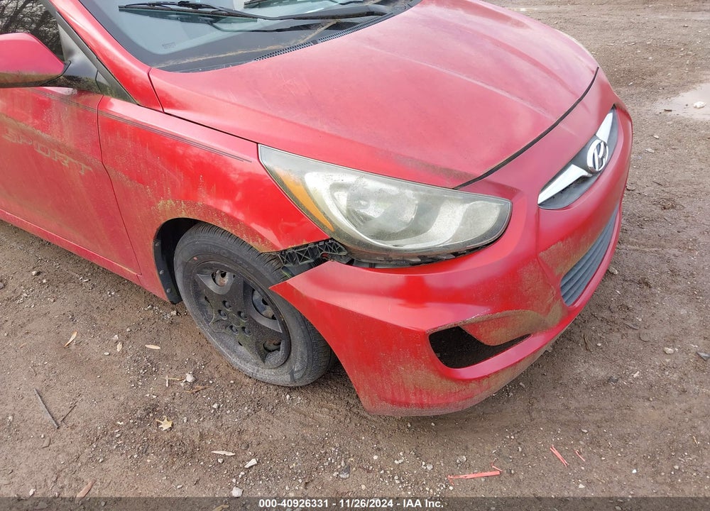2014 HYUNDAI ACCENT GS VIN: KMHCT5AE6EU141551