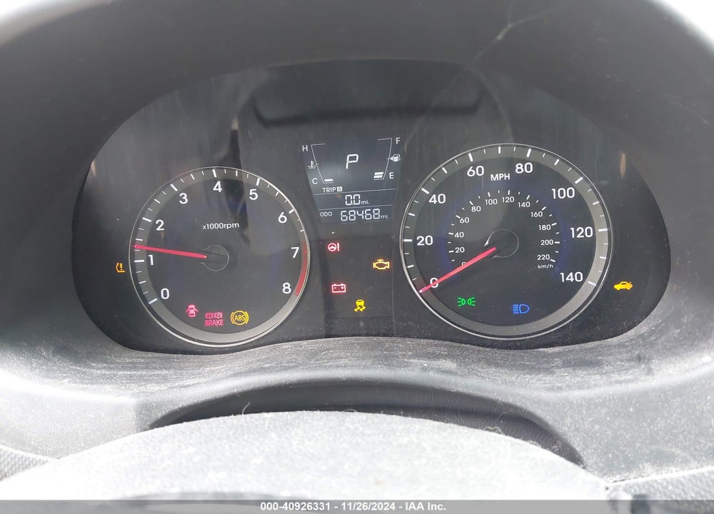 2014 HYUNDAI ACCENT GS VIN: KMHCT5AE6EU141551