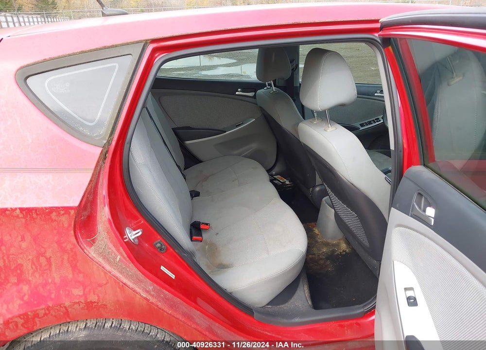 2014 HYUNDAI ACCENT GS VIN: KMHCT5AE6EU141551