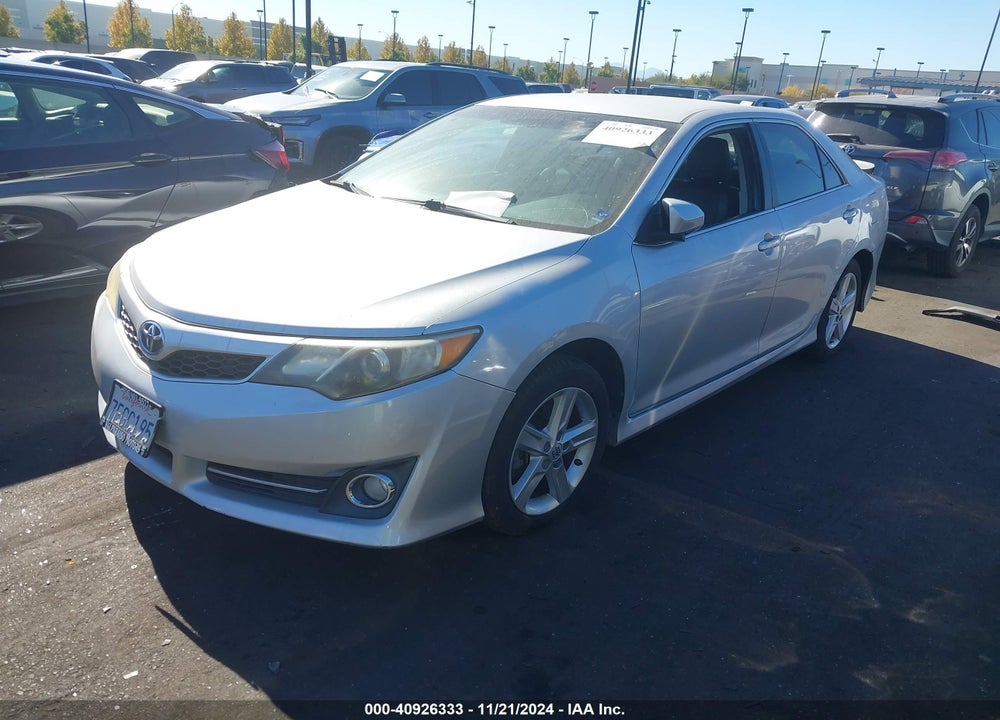 2014 TOYOTA CAMRY SE VIN: 4T1BF1FK7EU386742