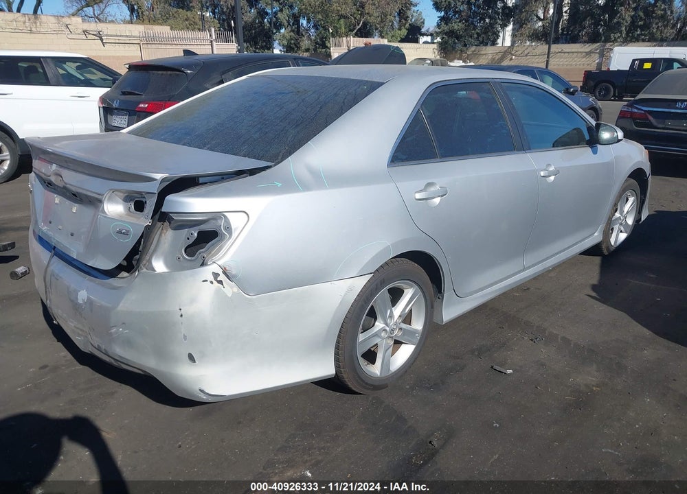 2014 TOYOTA CAMRY SE VIN: 4T1BF1FK7EU386742