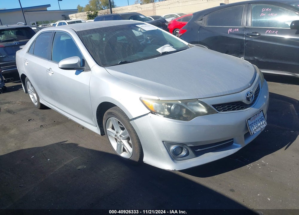 2014 TOYOTA CAMRY SE VIN: 4T1BF1FK7EU386742