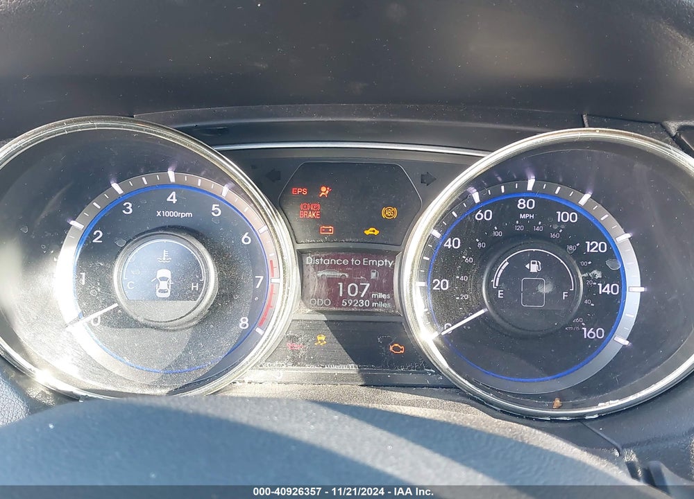 2012 HYUNDAI SONATA LIMITED 2.0T VIN: 5NPEC4ABXCH464909