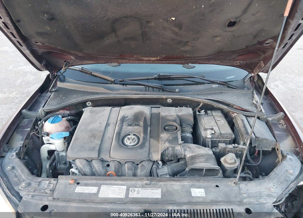2012 VOLKSWAGEN PASSAT 2.5L SE VIN: 1VWBP7A34CC081283