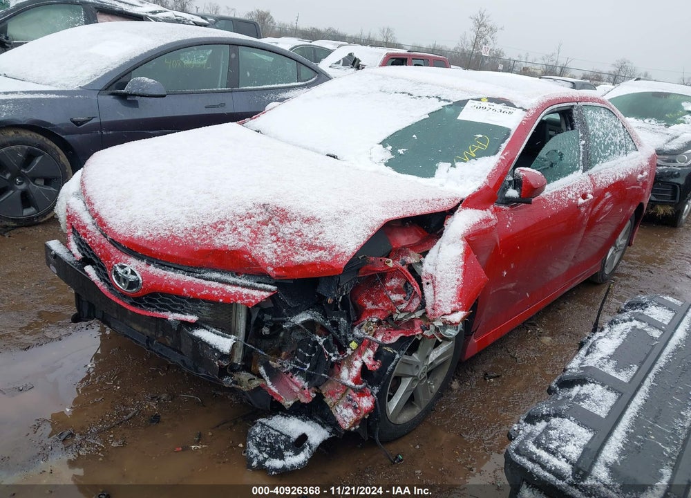 2013 TOYOTA CAMRY SE VIN: 4T1BF1FK9DU641275