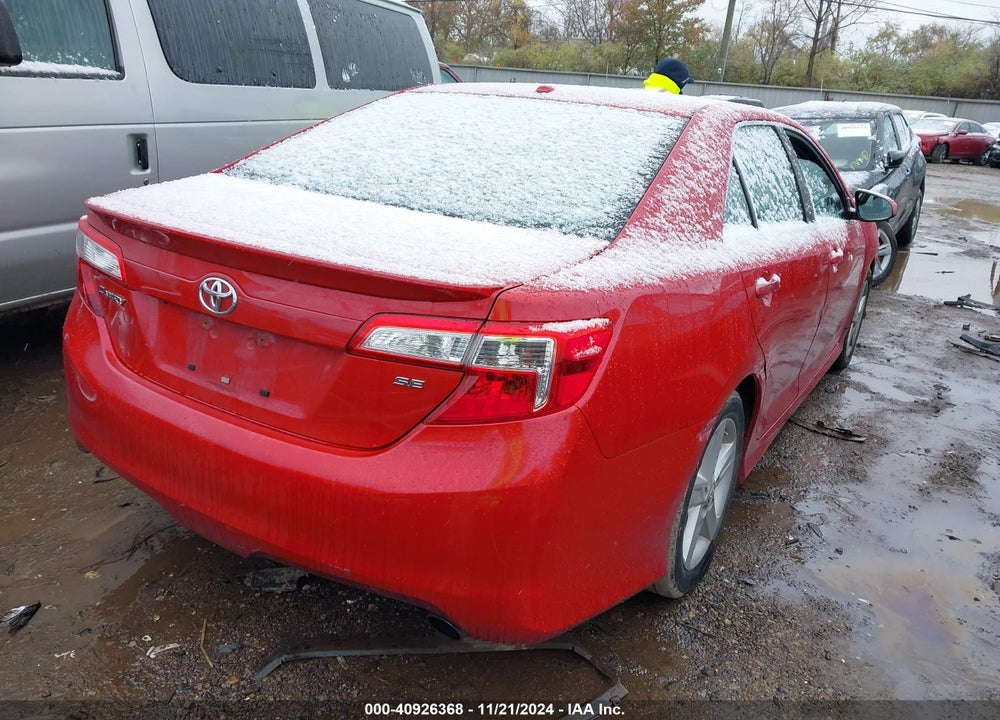 2013 TOYOTA CAMRY SE VIN: 4T1BF1FK9DU641275