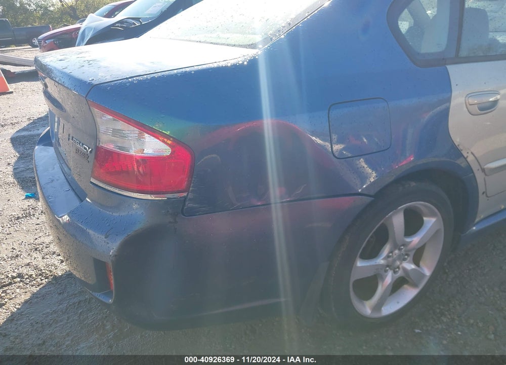 2008 SUBARU LEGACY 2.5I VIN: 4S3BL616X87219153