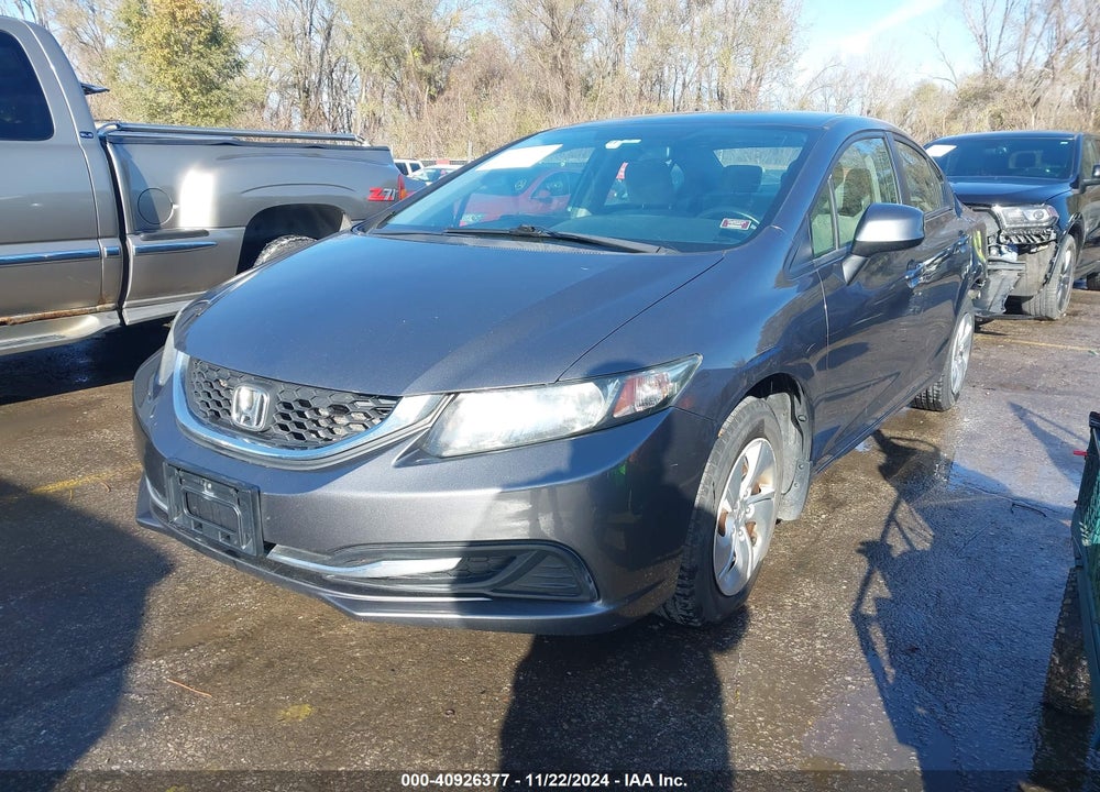 2013 HONDA CIVIC VIN: 19XFB2F58DE076419