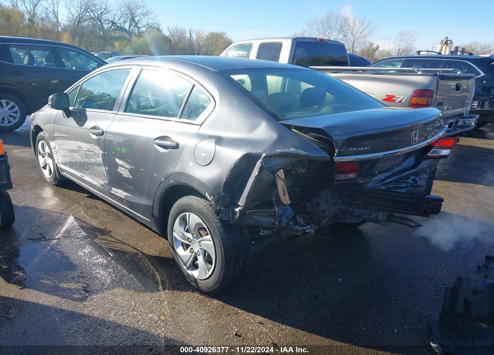 2013 HONDA CIVIC VIN: 19XFB2F58DE076419