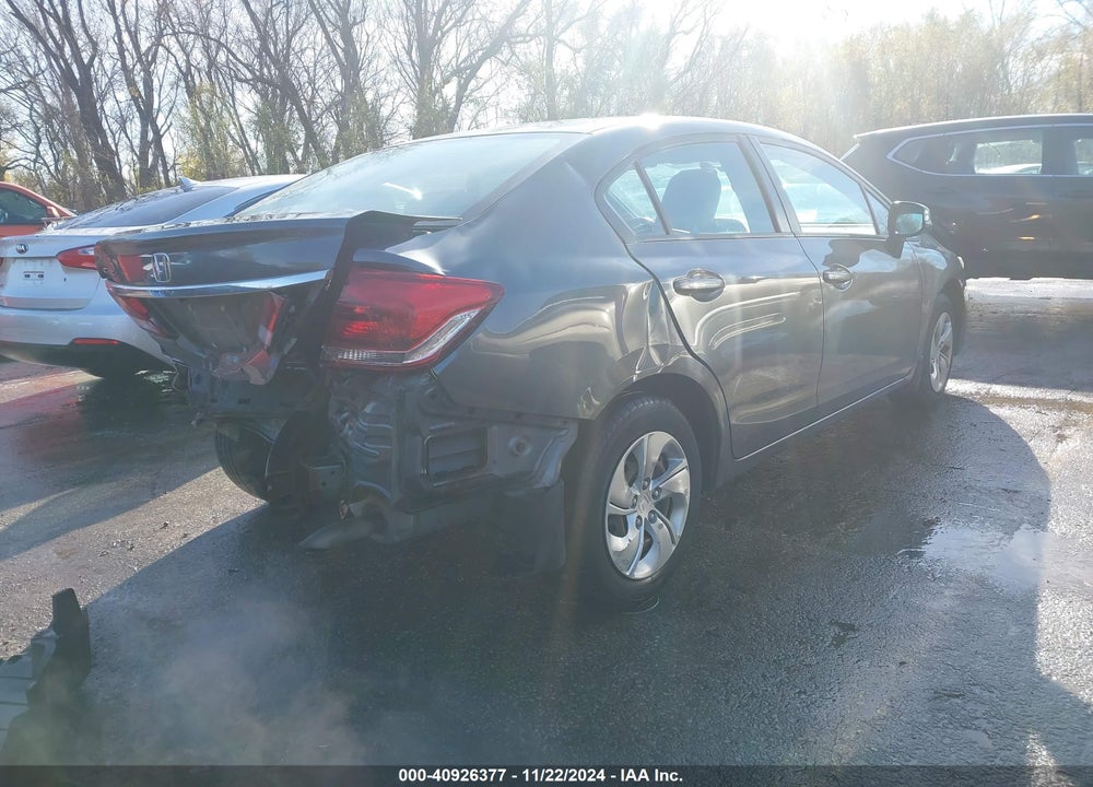 2013 HONDA CIVIC VIN: 19XFB2F58DE076419