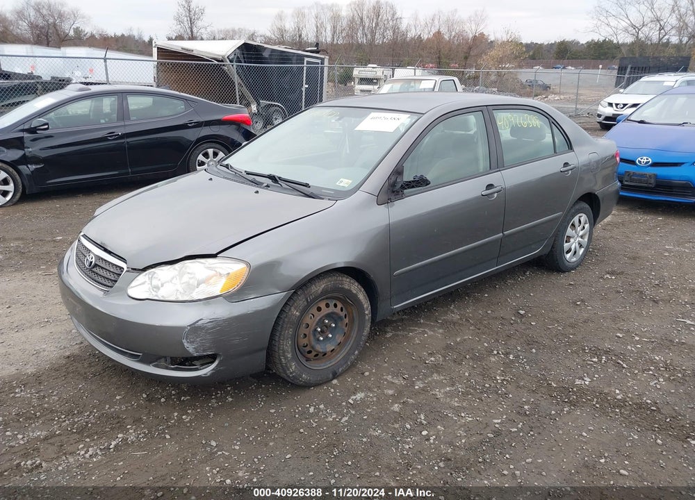 2008 TOYOTA COROLLA LE VIN: 2T1BR32E88C895764