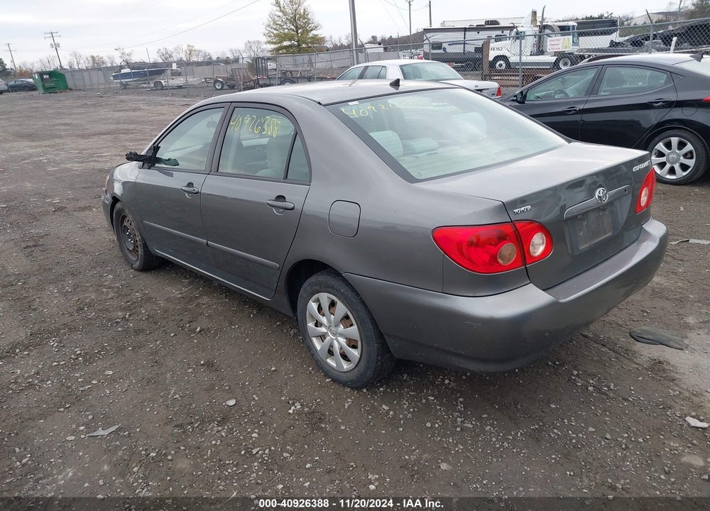 2008 TOYOTA COROLLA LE VIN: 2T1BR32E88C895764