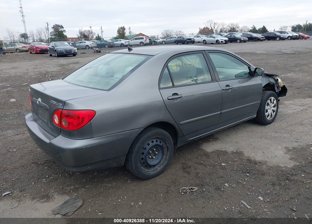 2008 TOYOTA COROLLA LE VIN: 2T1BR32E88C895764