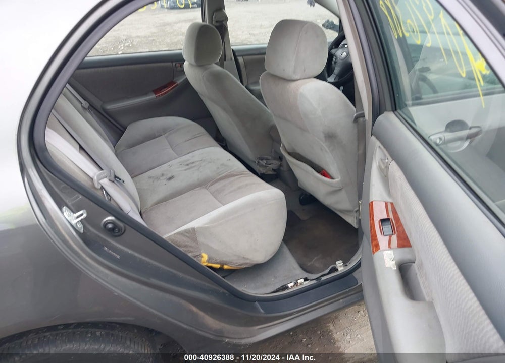 2008 TOYOTA COROLLA LE VIN: 2T1BR32E88C895764