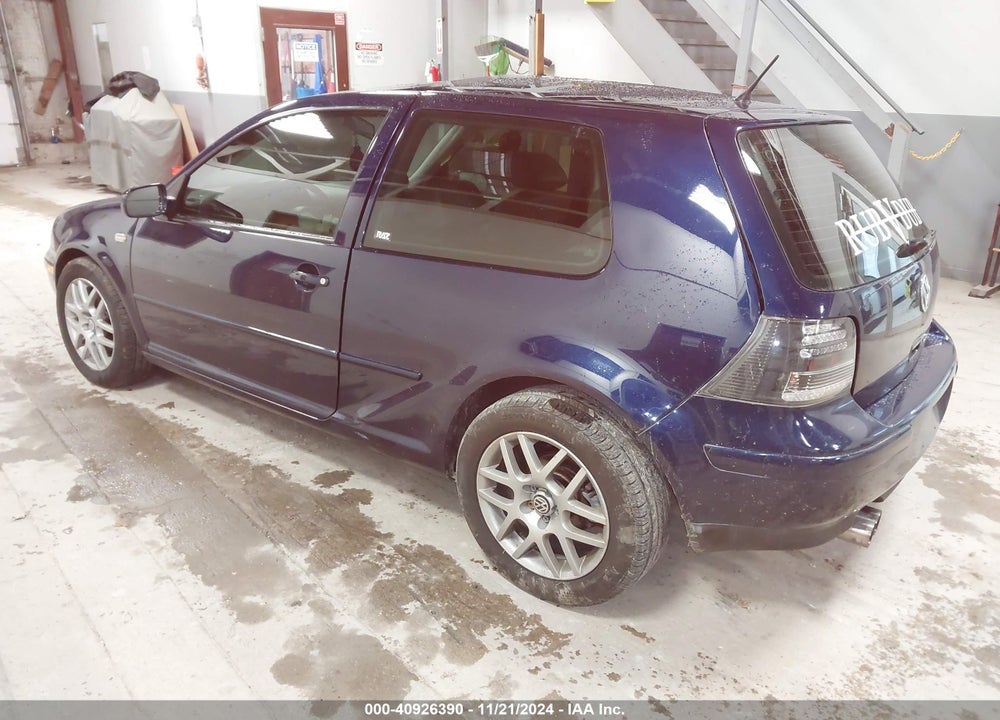2003 VOLKSWAGEN GTI 1.8T VIN: 9BWDE61JX34044636