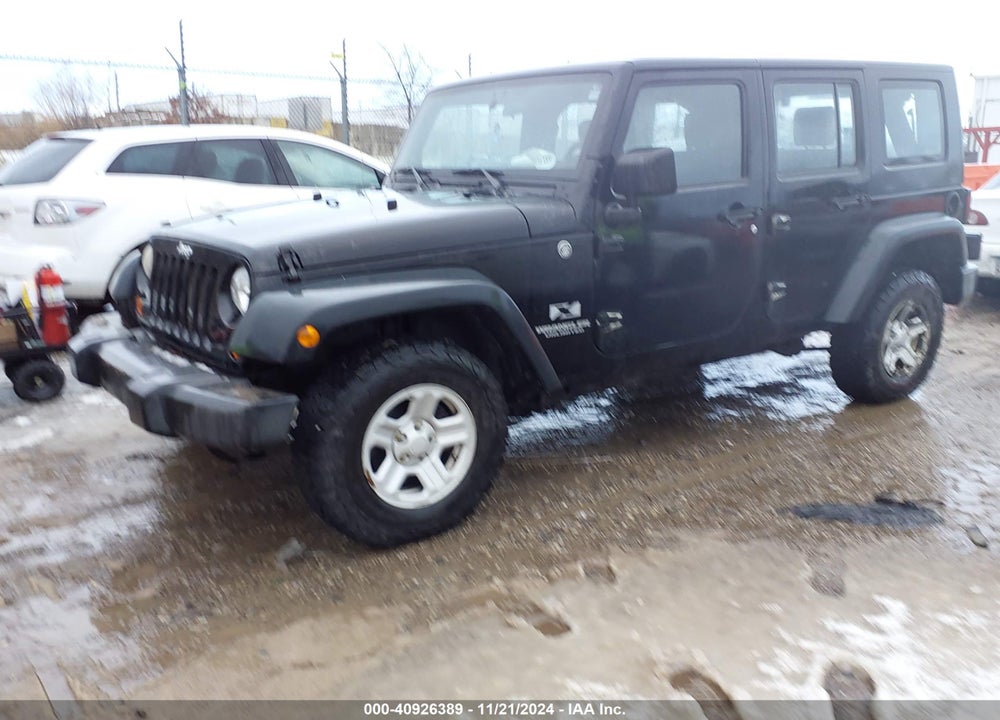 2008 JEEP WRANGLER UNLIMITED X VIN: 1J4GA39158L556091