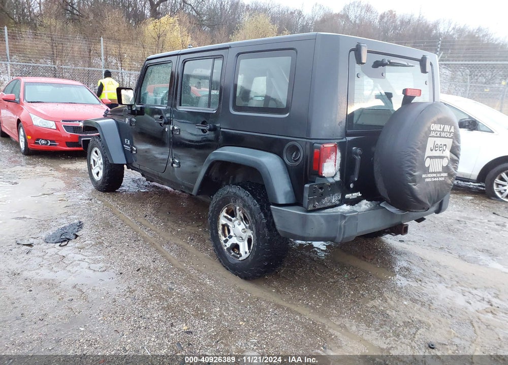 2008 JEEP WRANGLER UNLIMITED X VIN: 1J4GA39158L556091