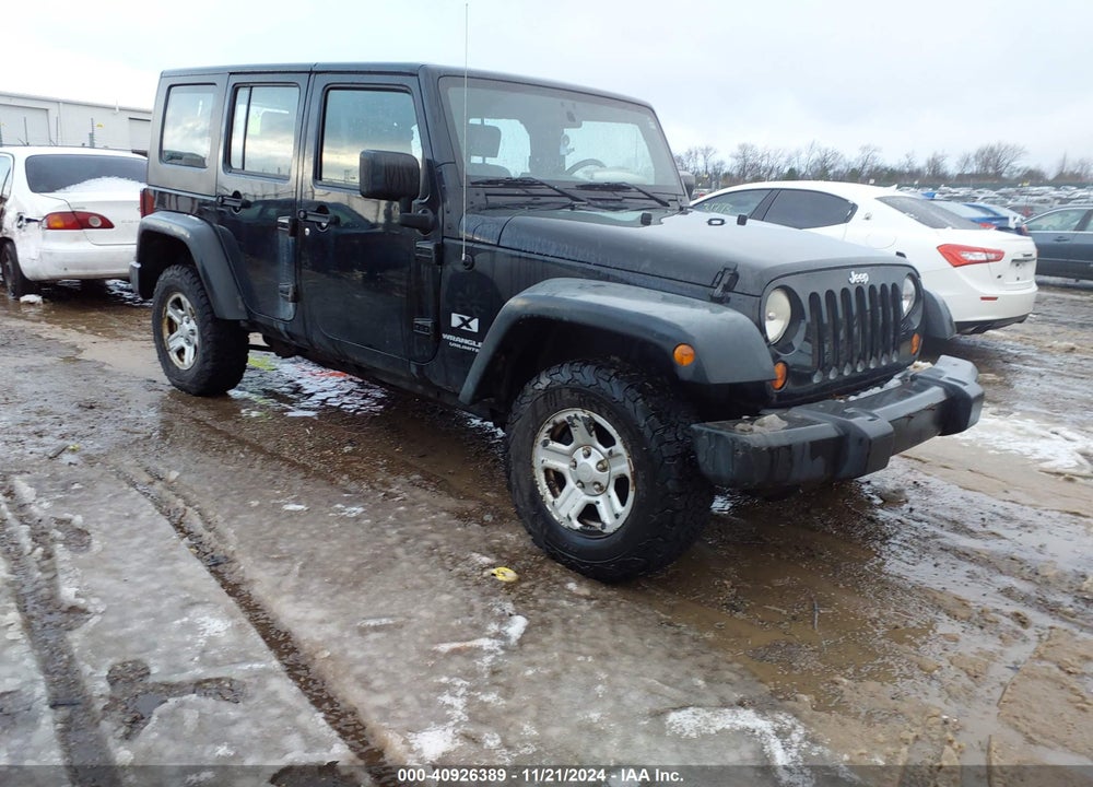 2008 JEEP WRANGLER UNLIMITED X VIN: 1J4GA39158L556091