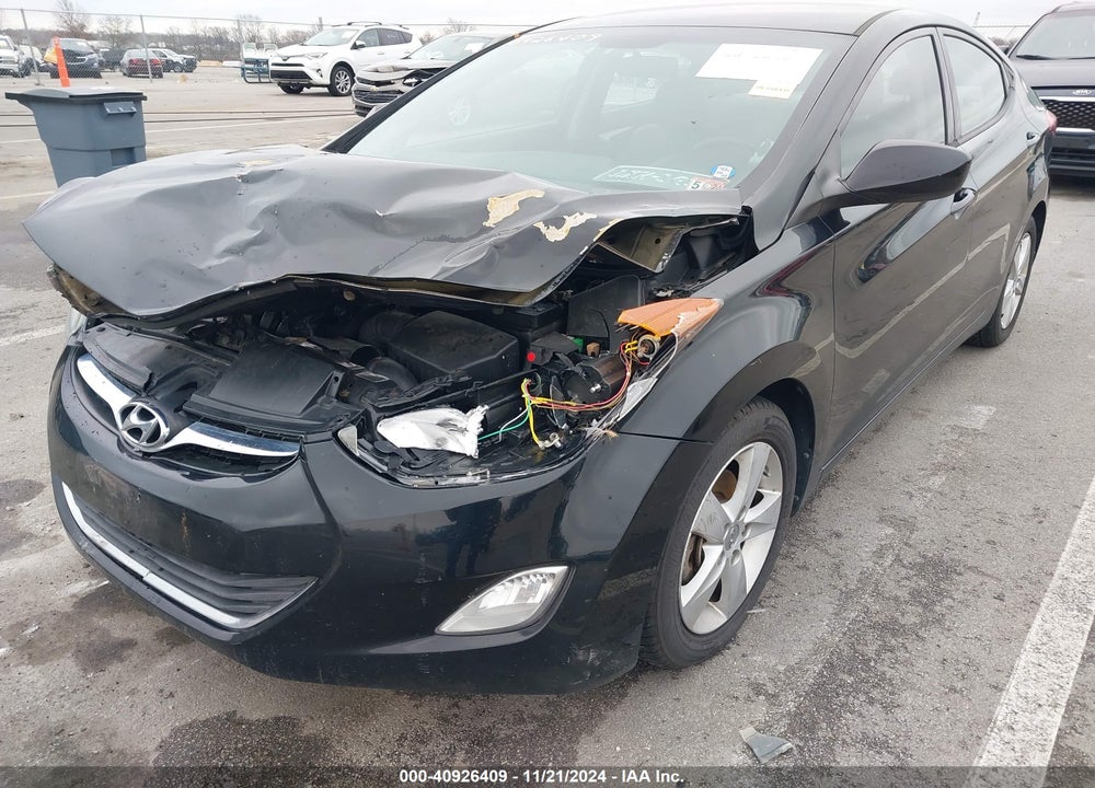 2013 HYUNDAI ELANTRA GLS VIN: 5NPDH4AE7DH369765