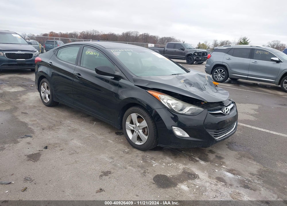 2013 HYUNDAI ELANTRA GLS VIN: 5NPDH4AE7DH369765