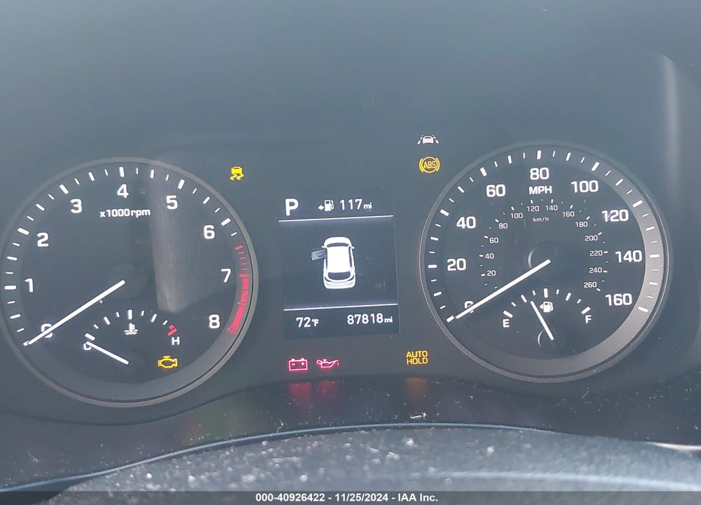 2019 HYUNDAI TUCSON SE VIN: KM8J23A48KU993479
