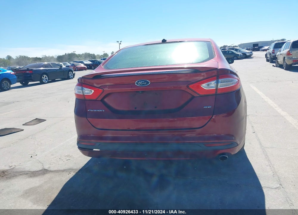 2014 FORD FUSION SE VIN: 3FA6P0H71ER363752
