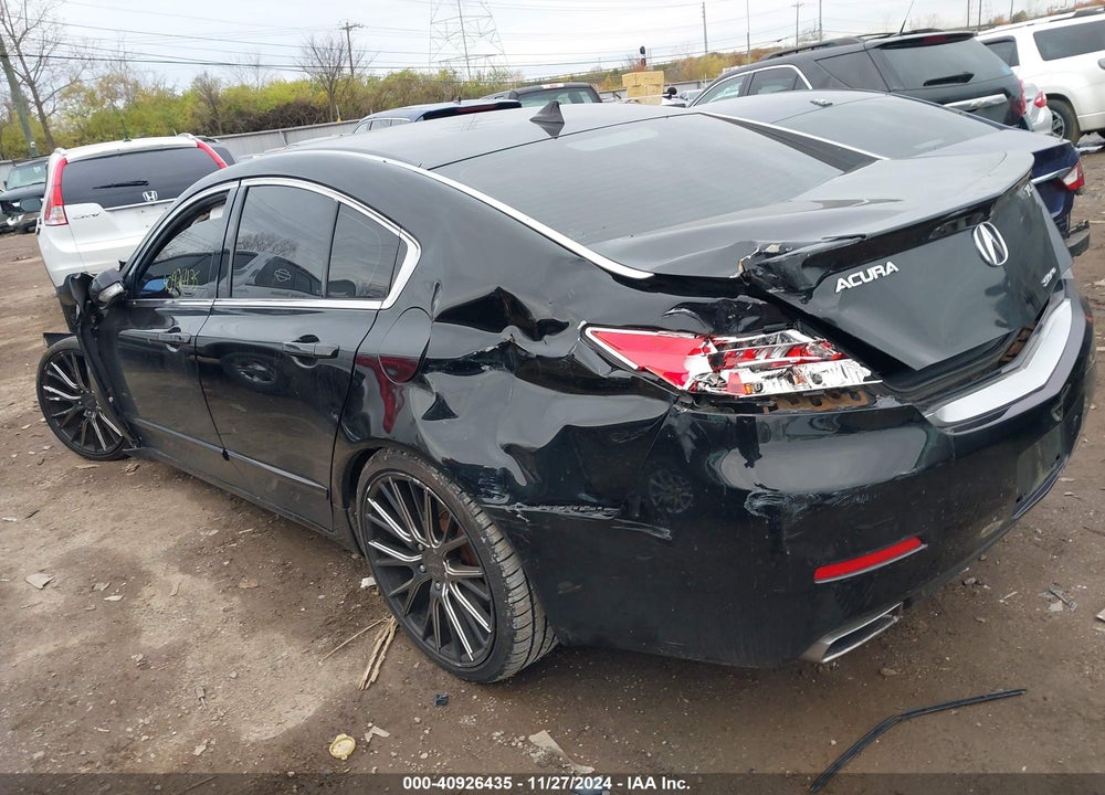 2012 ACURA TL 3.7 VIN: 19UUA9F53CA011533