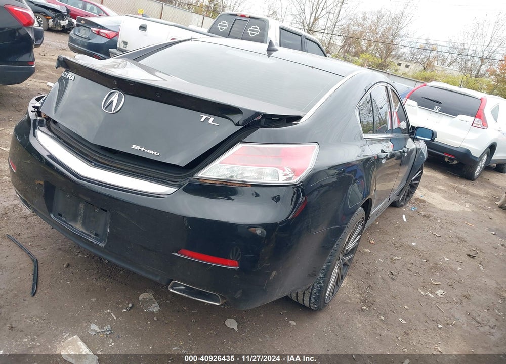 2012 ACURA TL 3.7 VIN: 19UUA9F53CA011533
