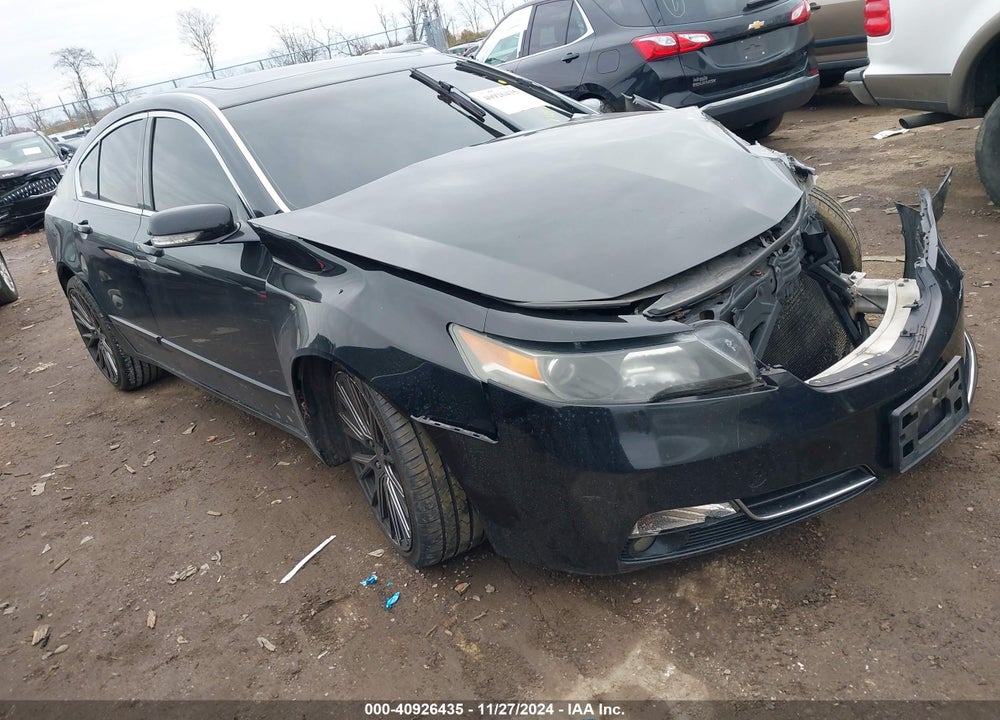 2012 ACURA TL 3.7 VIN: 19UUA9F53CA011533