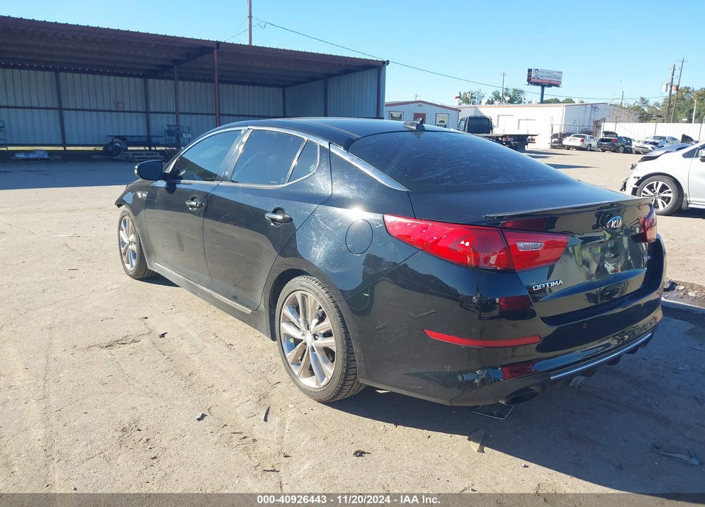 2014 KIA OPTIMA SXL TURBO VIN: 5XXGR4A61EG291208