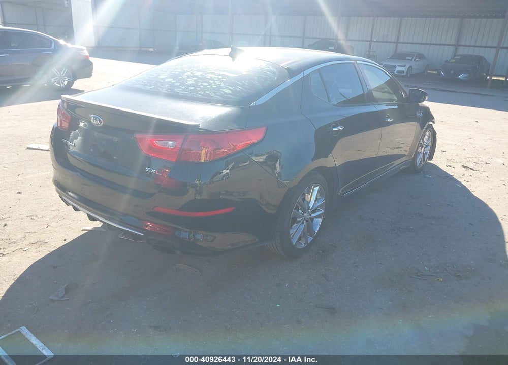 2014 KIA OPTIMA SXL TURBO VIN: 5XXGR4A61EG291208