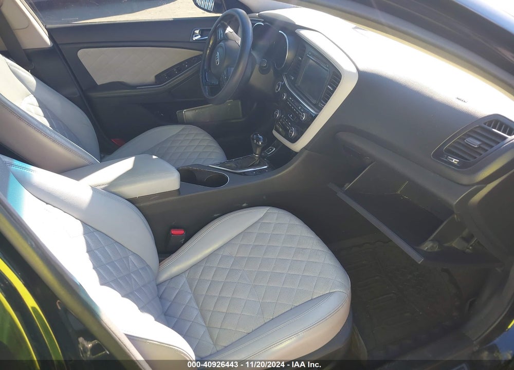 2014 KIA OPTIMA SXL TURBO VIN: 5XXGR4A61EG291208