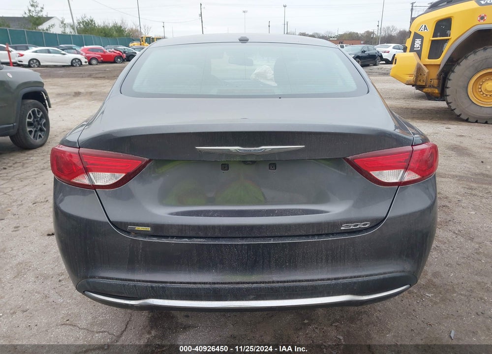 2015 CHRYSLER 200 LIMITED VIN: 1C3CCCAB6FN719727