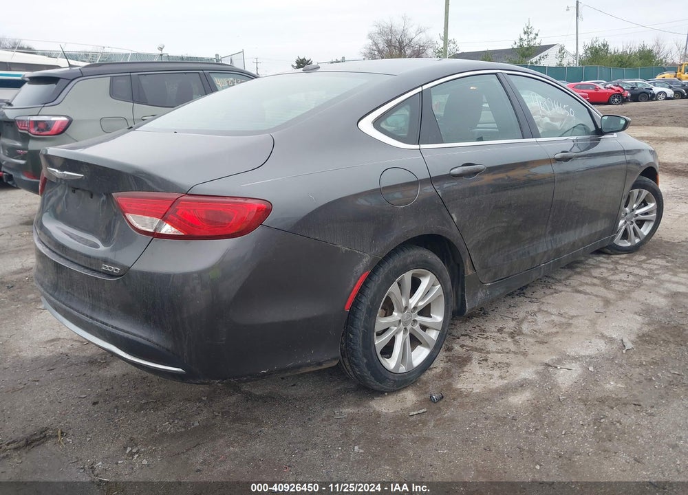 2015 CHRYSLER 200 LIMITED VIN: 1C3CCCAB6FN719727