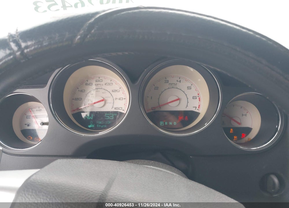 2012 DODGE CHALLENGER VIN: 2C3CDYBT3CH268634
