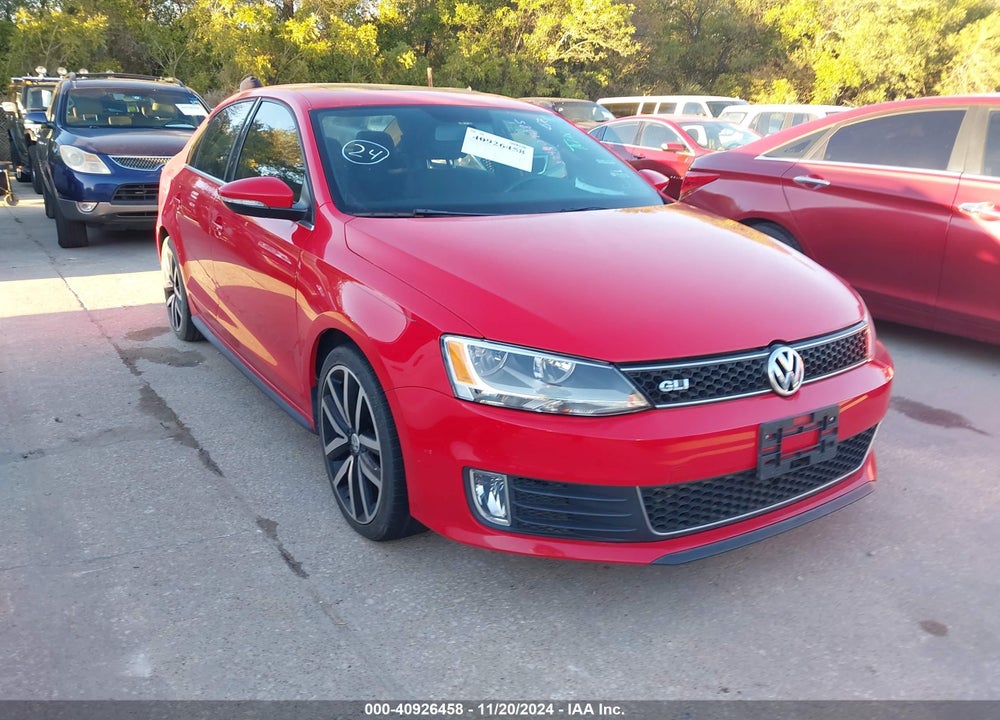 2013 VOLKSWAGEN JETTA GLI AUTOBAHN VIN: 3VW467AJ6DM234465