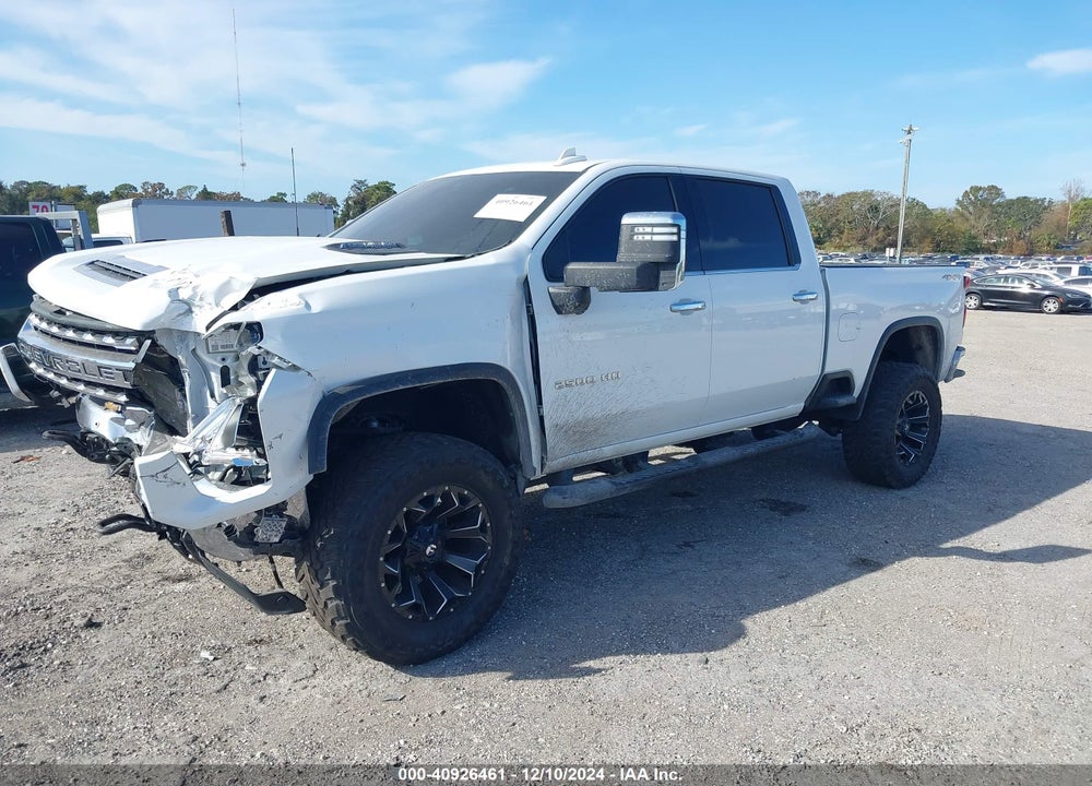 2021 CHEVROLET SILVERADO 2500HD 4WD STANDARD BED LTZ VIN: 1GC4YPEY7MF244975