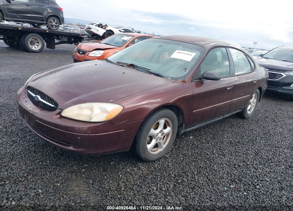 2001 FORD TAURUS LX VIN: 1FAFP52U81G180149