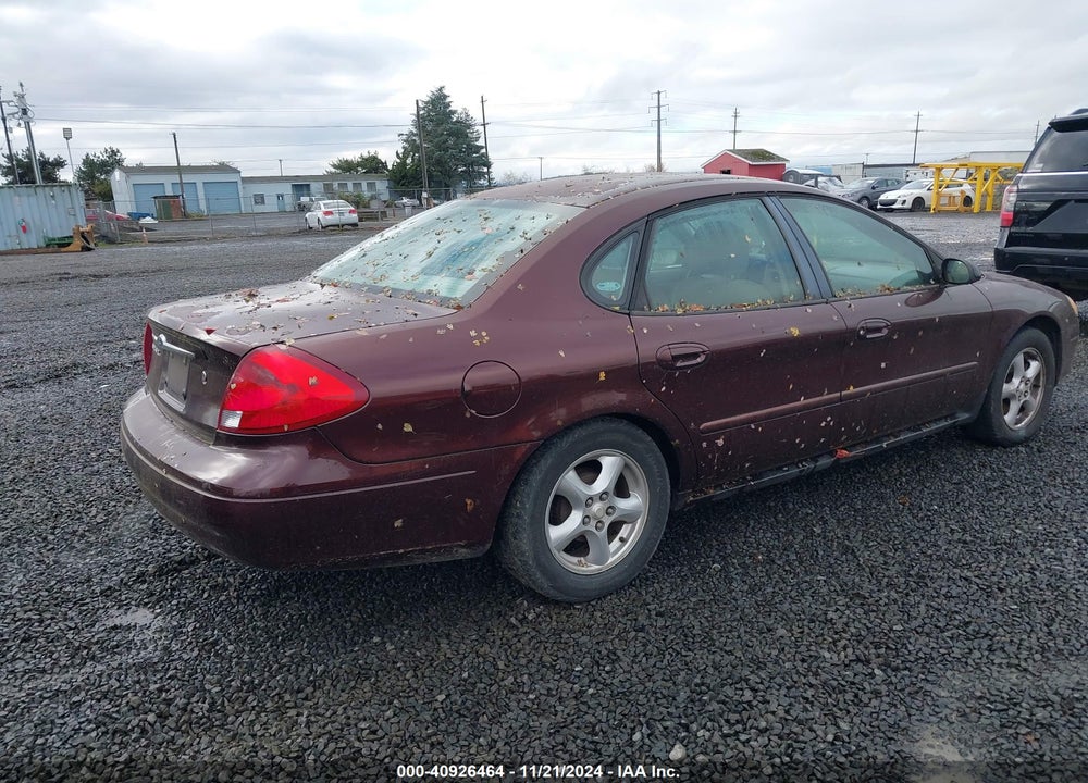 2001 FORD TAURUS LX VIN: 1FAFP52U81G180149