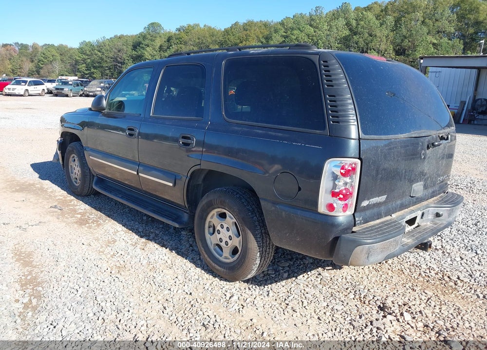 2004 CHEVROLET TAHOE LS VIN: 1GNEC13V34J122479